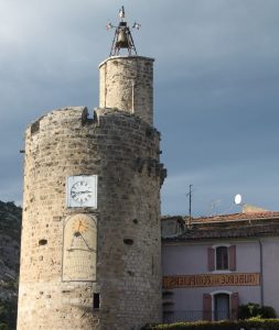 Tour de l’horloge à Anduze